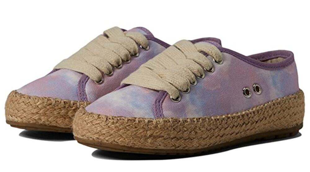 EMU Australia Kids Agonis Teens Sneakers US 4 EU 36 Tye Dye Purple NWOB
